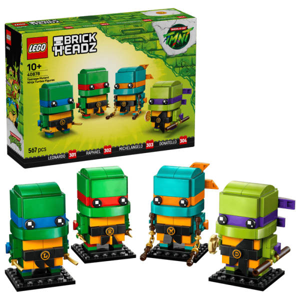 LEGO® BrickHeadz™ 40878 Teenage Mutant Ninja Turtles Figuren