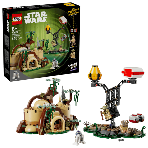 LEGO® Star Wars™ 75422 SMART Play™: Jedi-Training an Yodas Hütte