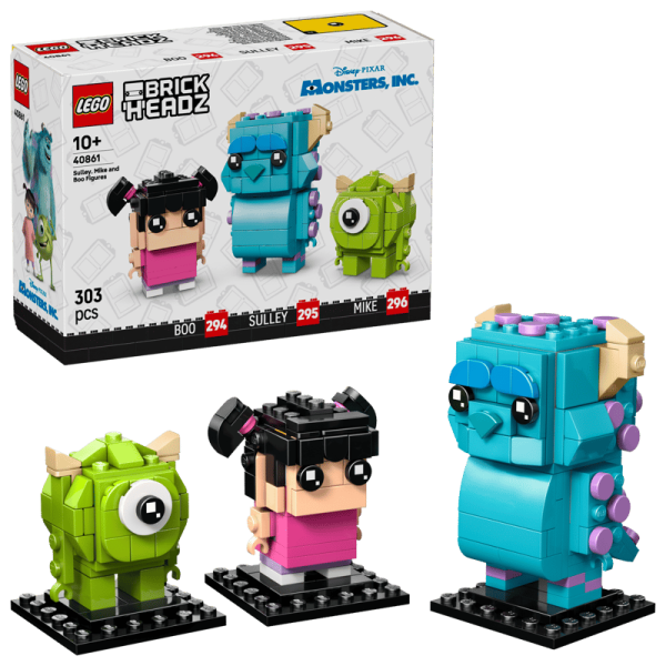 LEGO® BrickHeadz™ 40861 Sulley, Mike und Boo Figuren