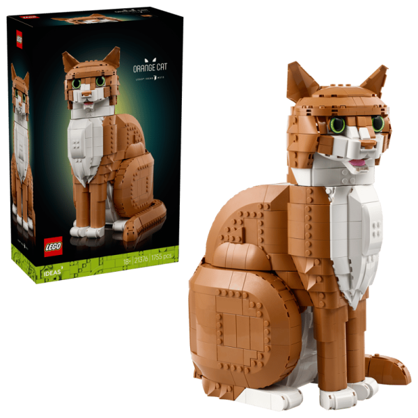 LEGO® Ideas 21376 Orangefarbene Katze
